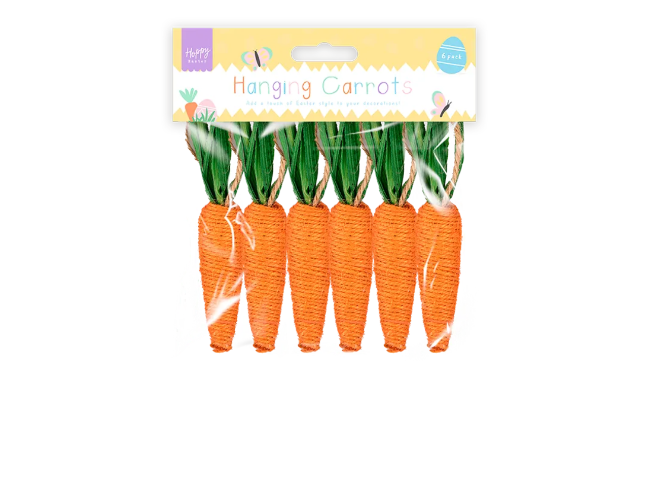 Hanging Carrots | 6 Pcs