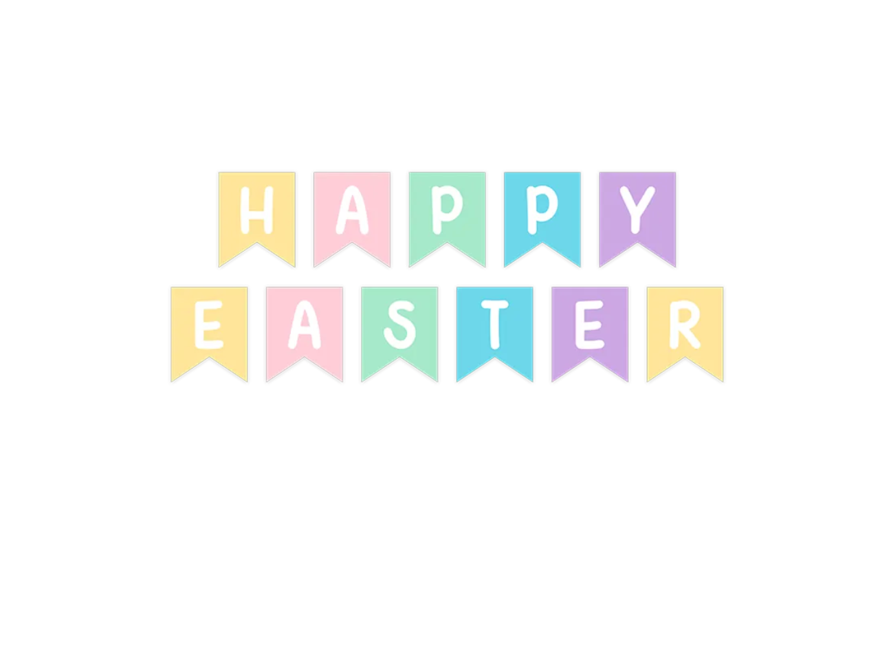 Happy Easter Bunting | 2M