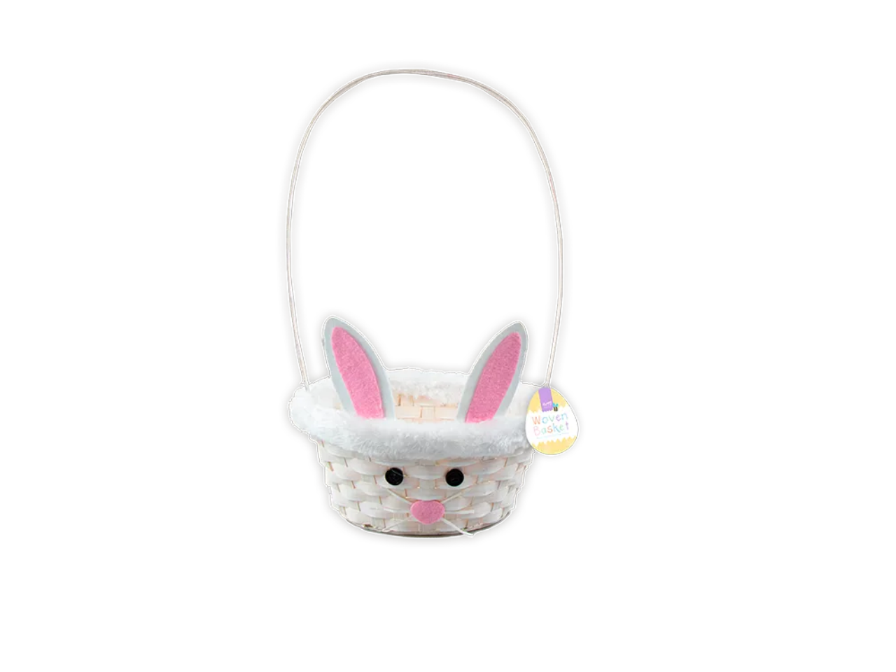 Easter Bunny Woven Basket