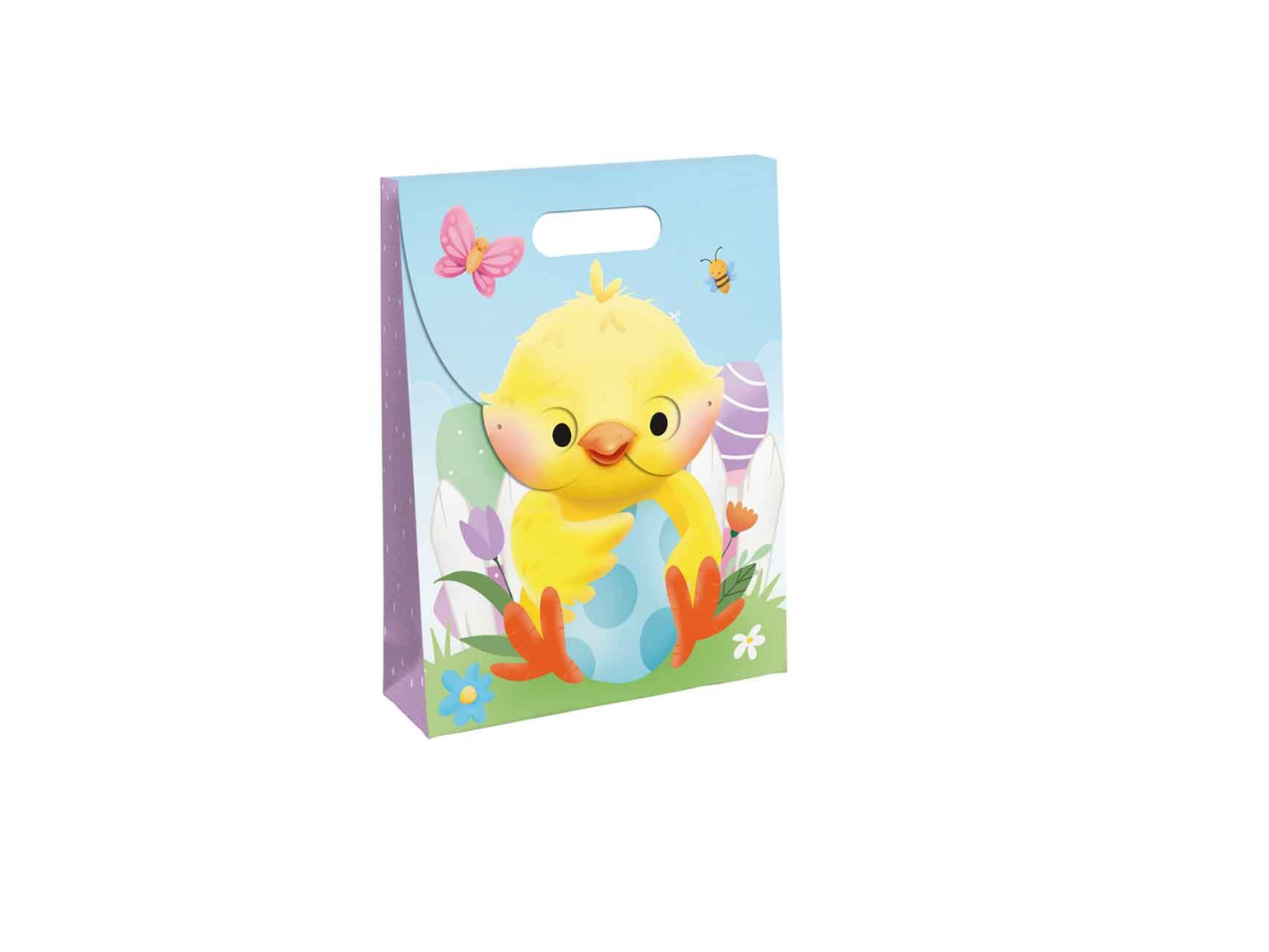 Easter Chick Face Gift Bag | Large