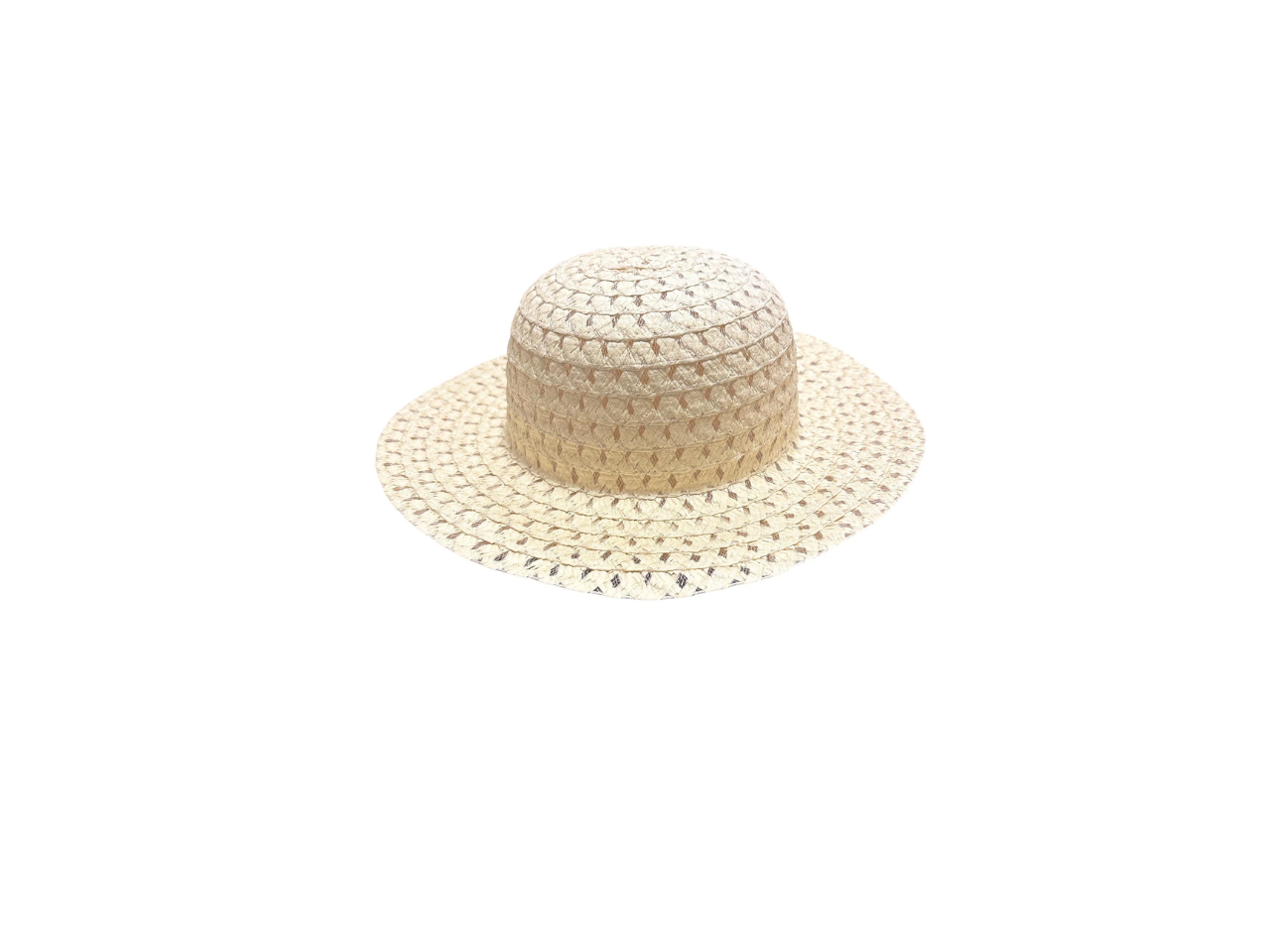 Easter Bonnet Make Your Own Craft Beige Summer Woven Hat