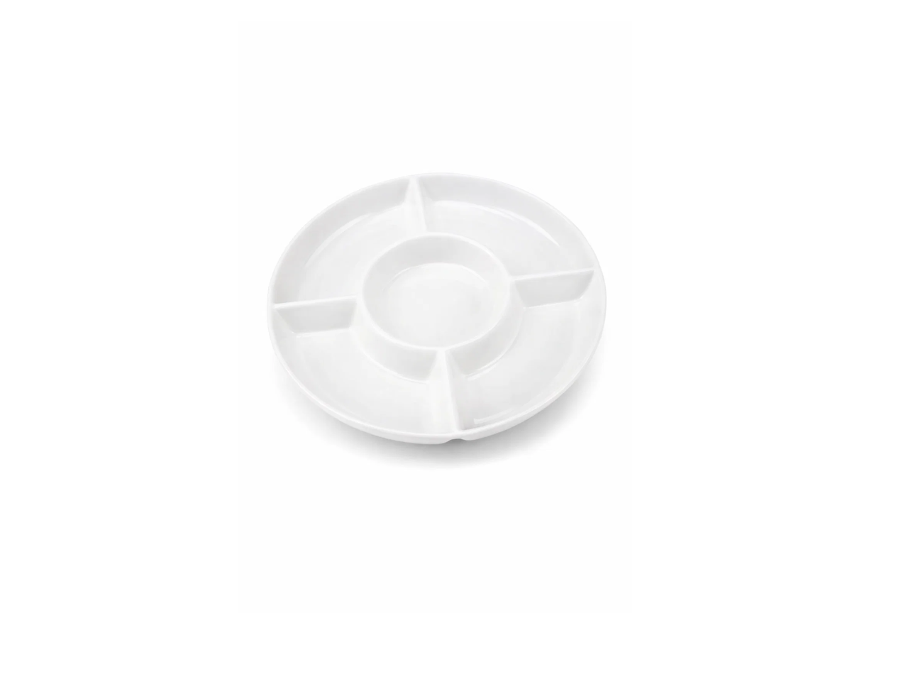 Reusable Party Plastic Round Platter