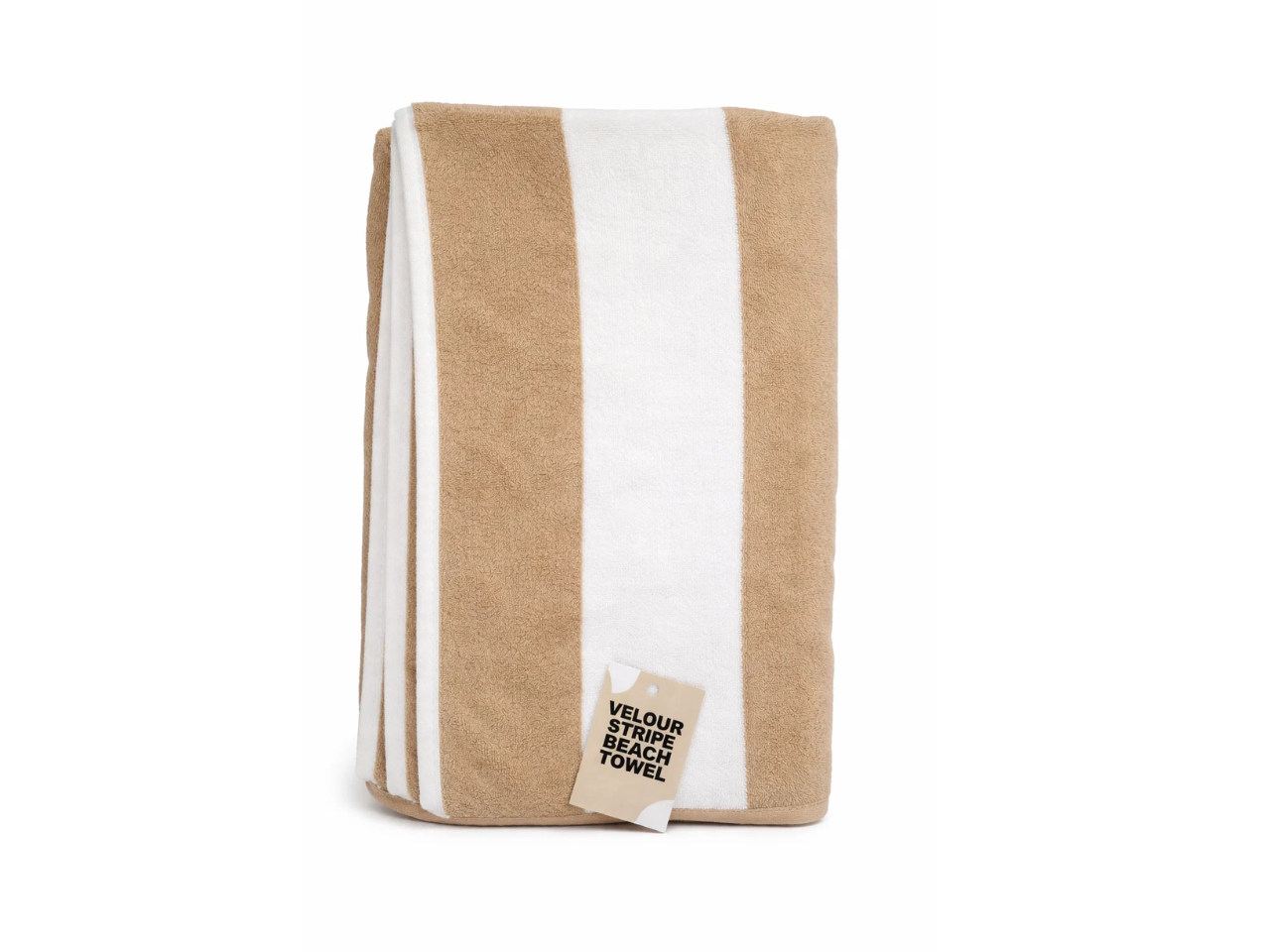 Velour Stripe Beach Towel | 85 X 175CM