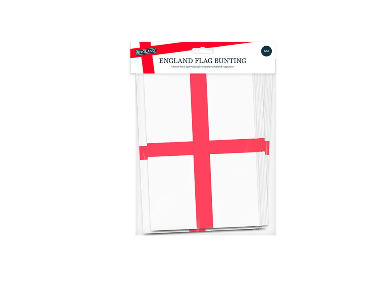 England Flag Bunting  |  6M