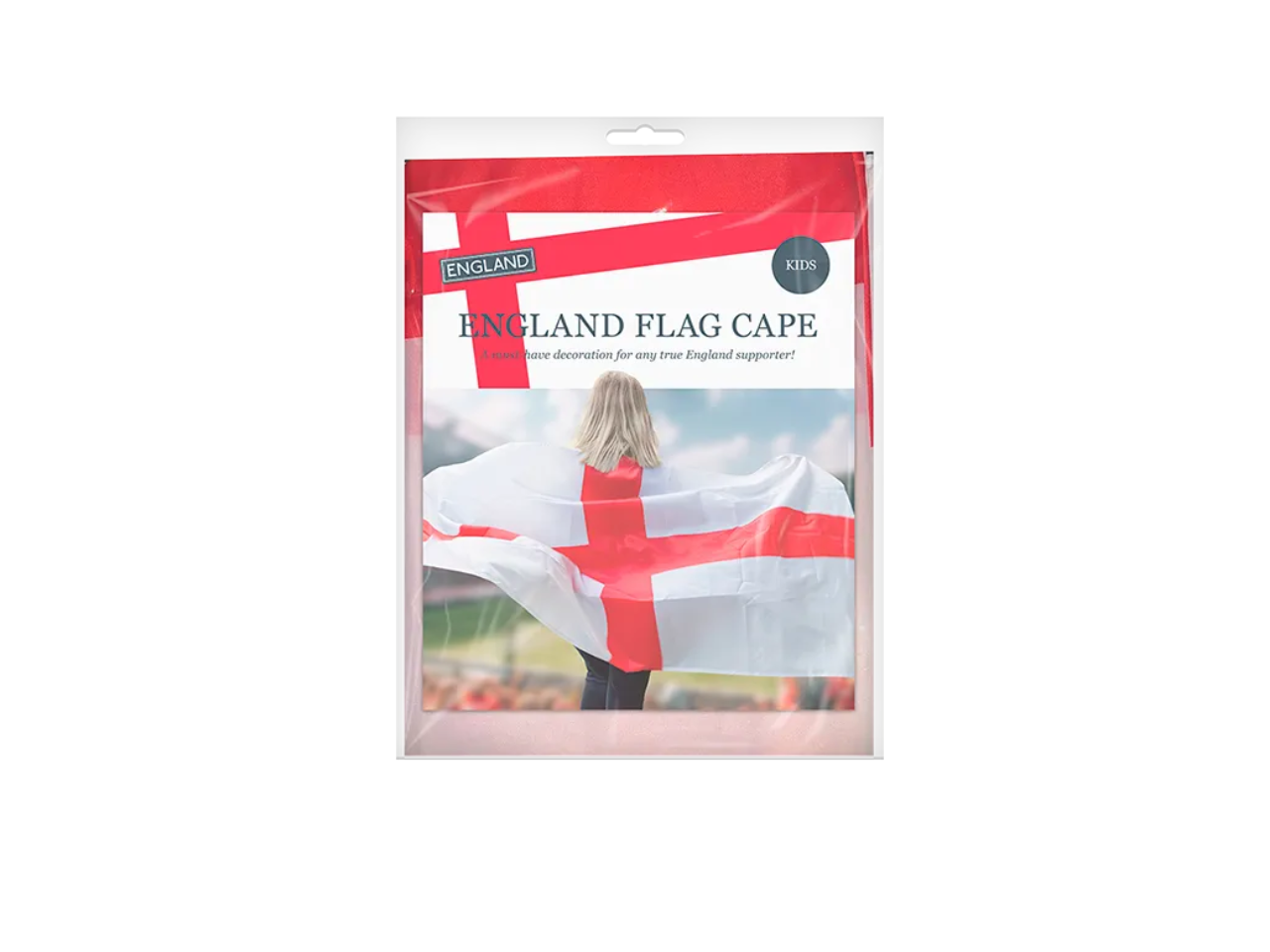 England Kids Flag Cape