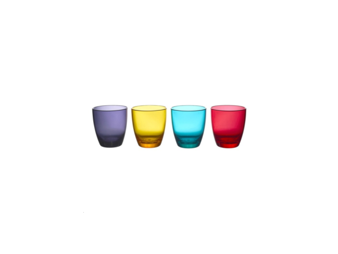 Coloured Plastic Juice Glass | 29CL