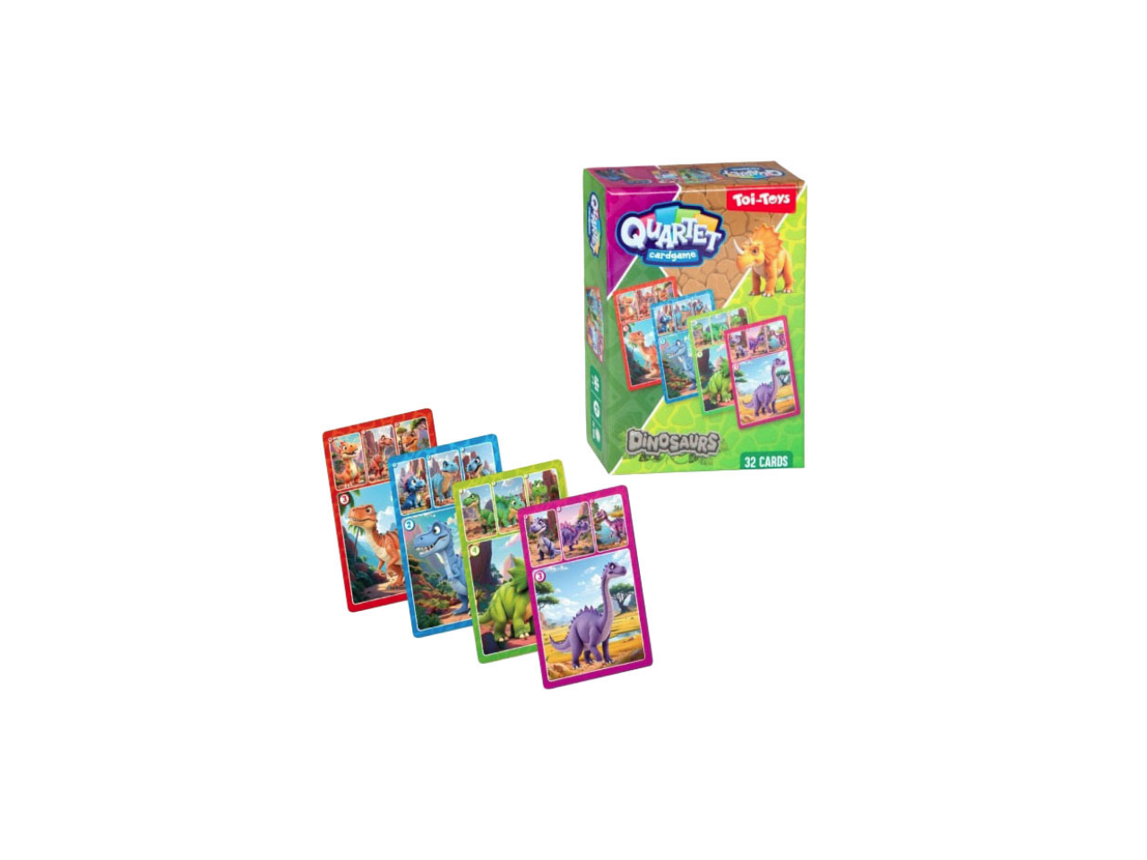 Quartet Dino Card Game