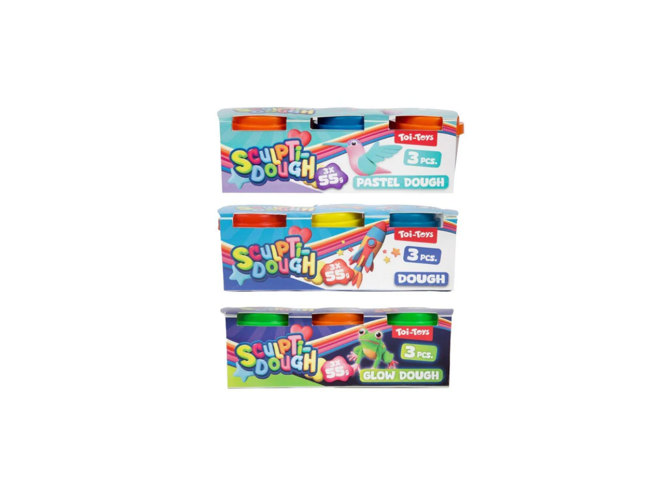 Sculptidough Set | 3Pcs
