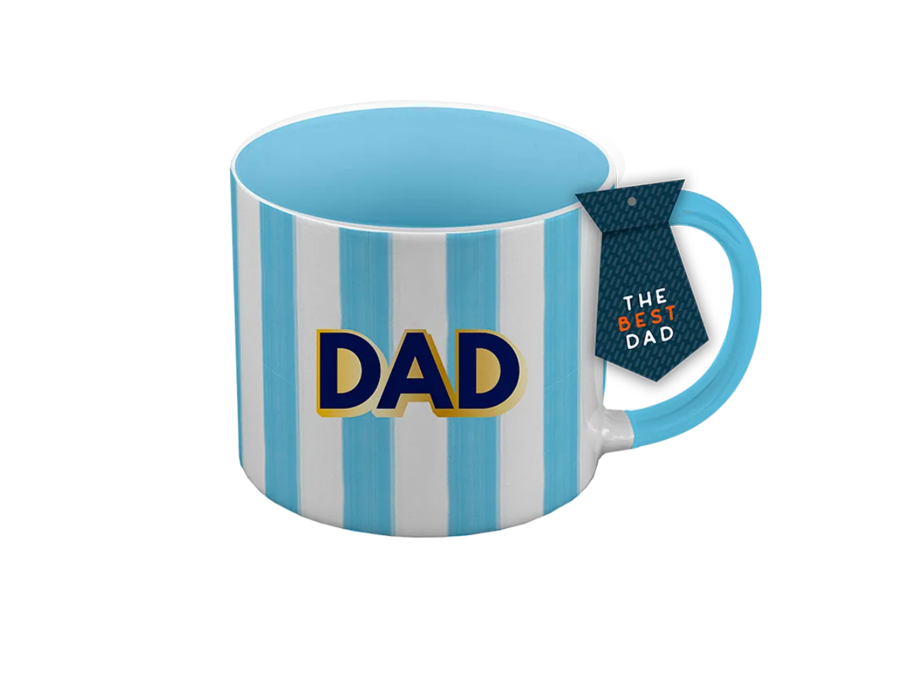 Father's Day Stripe Dad Mug