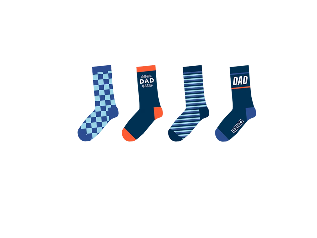 Father's Day Dad socks Gift Set | Pack of 4