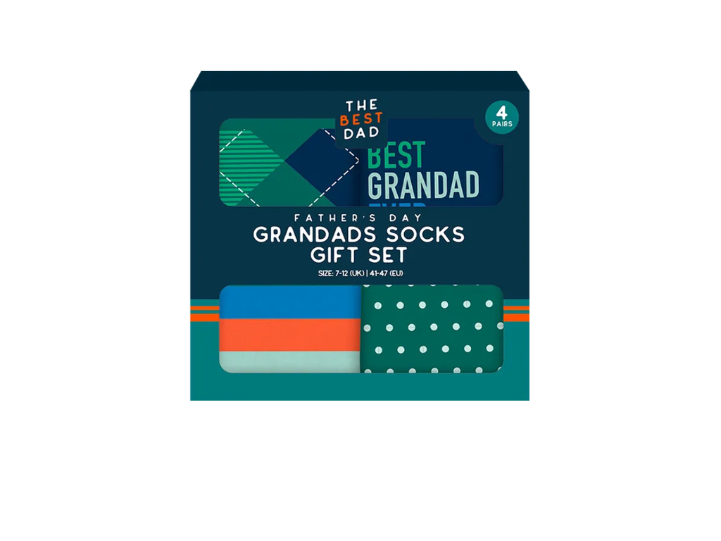 Father's Day Grandad socks Gift Set | Pack of 4