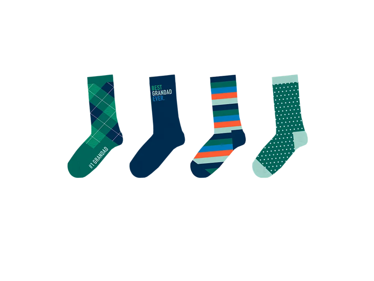 Father's Day Grandad socks Gift Set | Pack of 4
