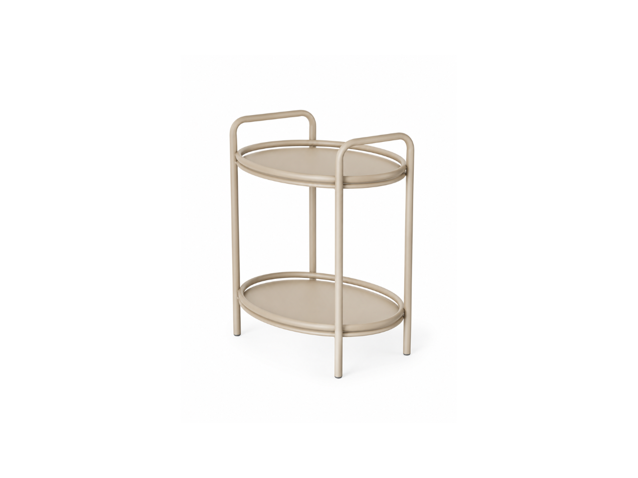 2 Tier Metal Side Table