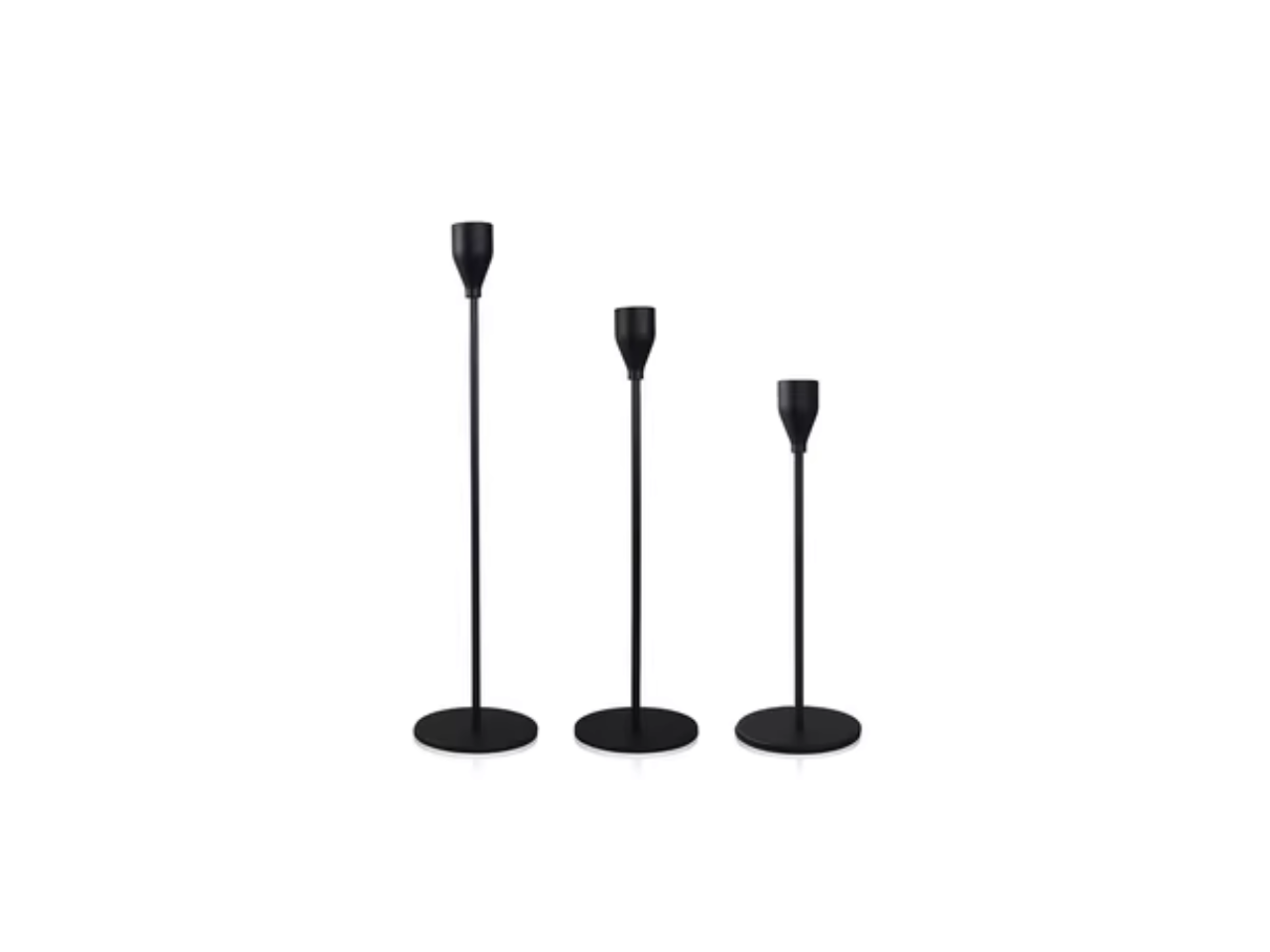Metal Candle Holder | Set of 3