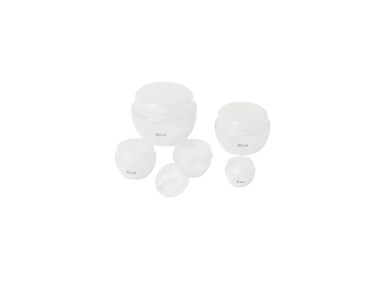 Makeup Bottle | 5 Pcs