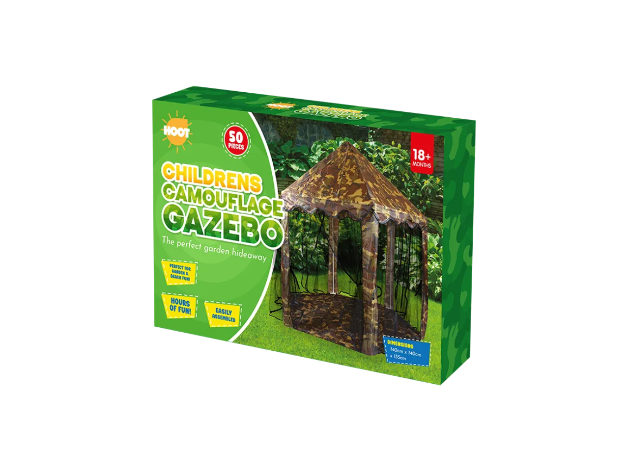 Camouflage Outdoor Gazebo | 140X135cm