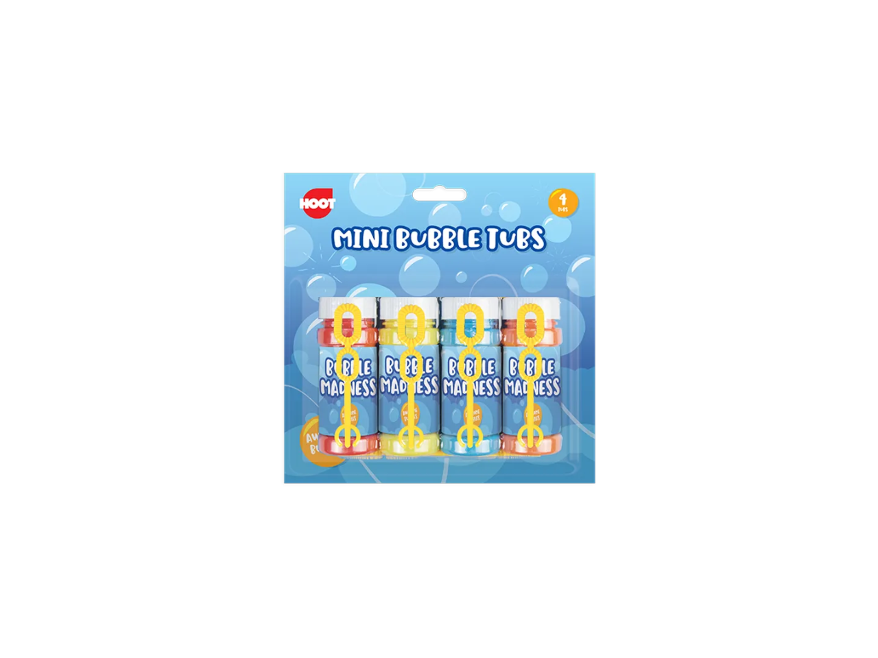 Mini Bubble Tubs | Pack of 4