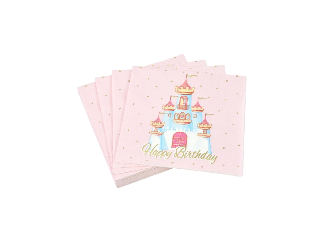 Princess Castle Napkins | 20Pcs