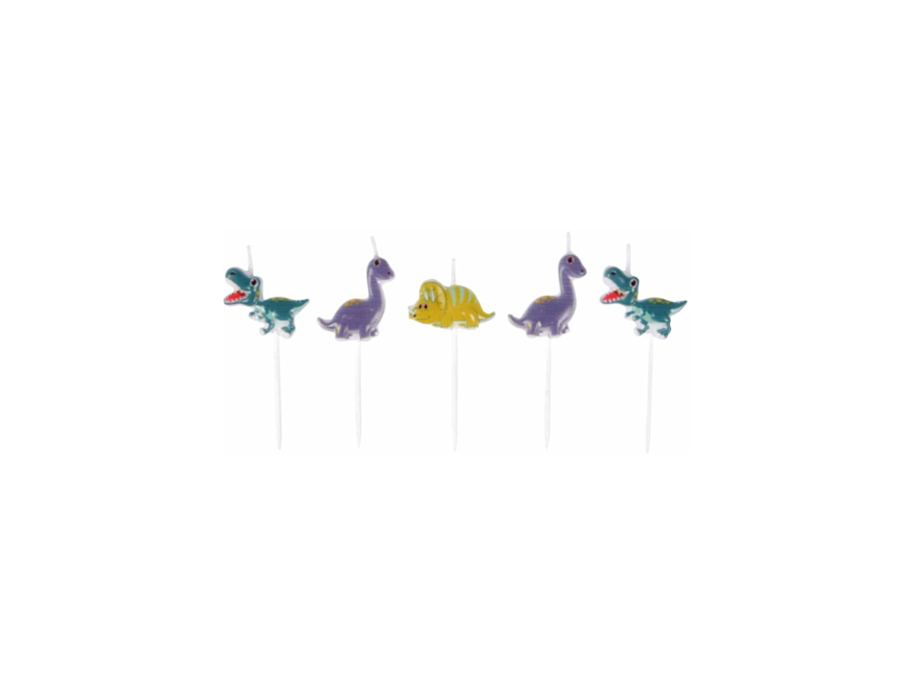 Dino Candles | 5Pcs