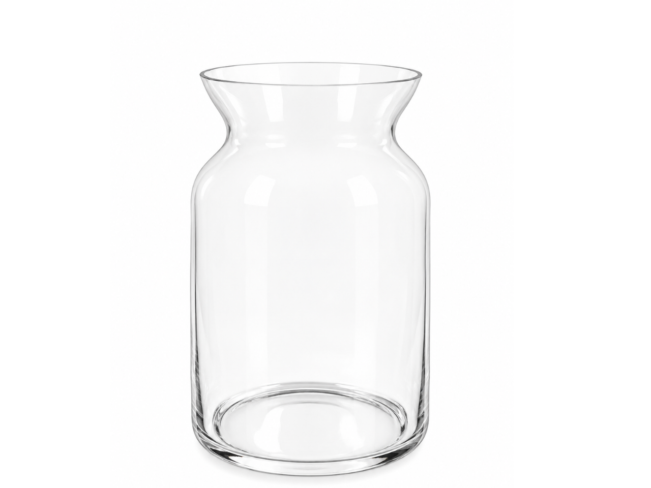 Elegant Curve Glass  Vase