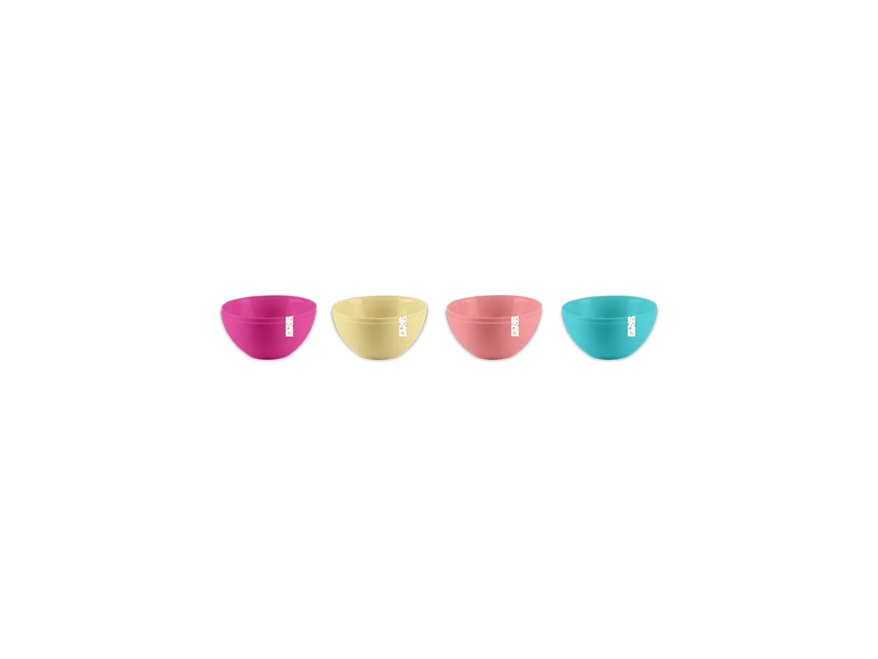 Summer Small Plastic Bowl | 2 Pcs