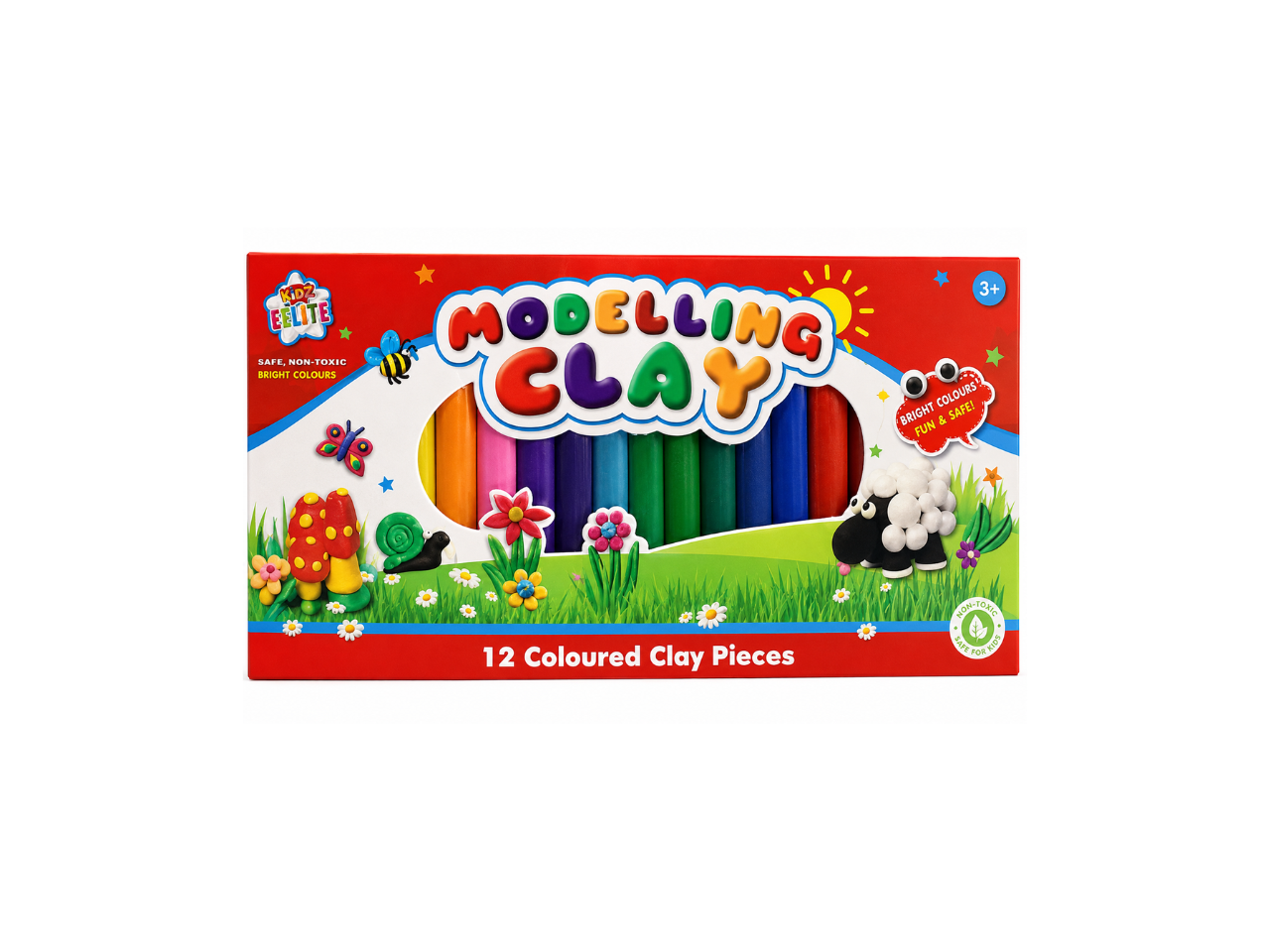 Modelling Clay | 12 Pcs