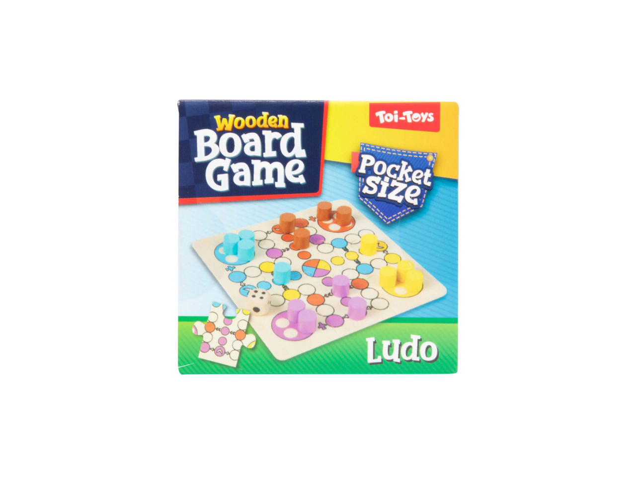 Games Mini Wooden Board Game Ludo