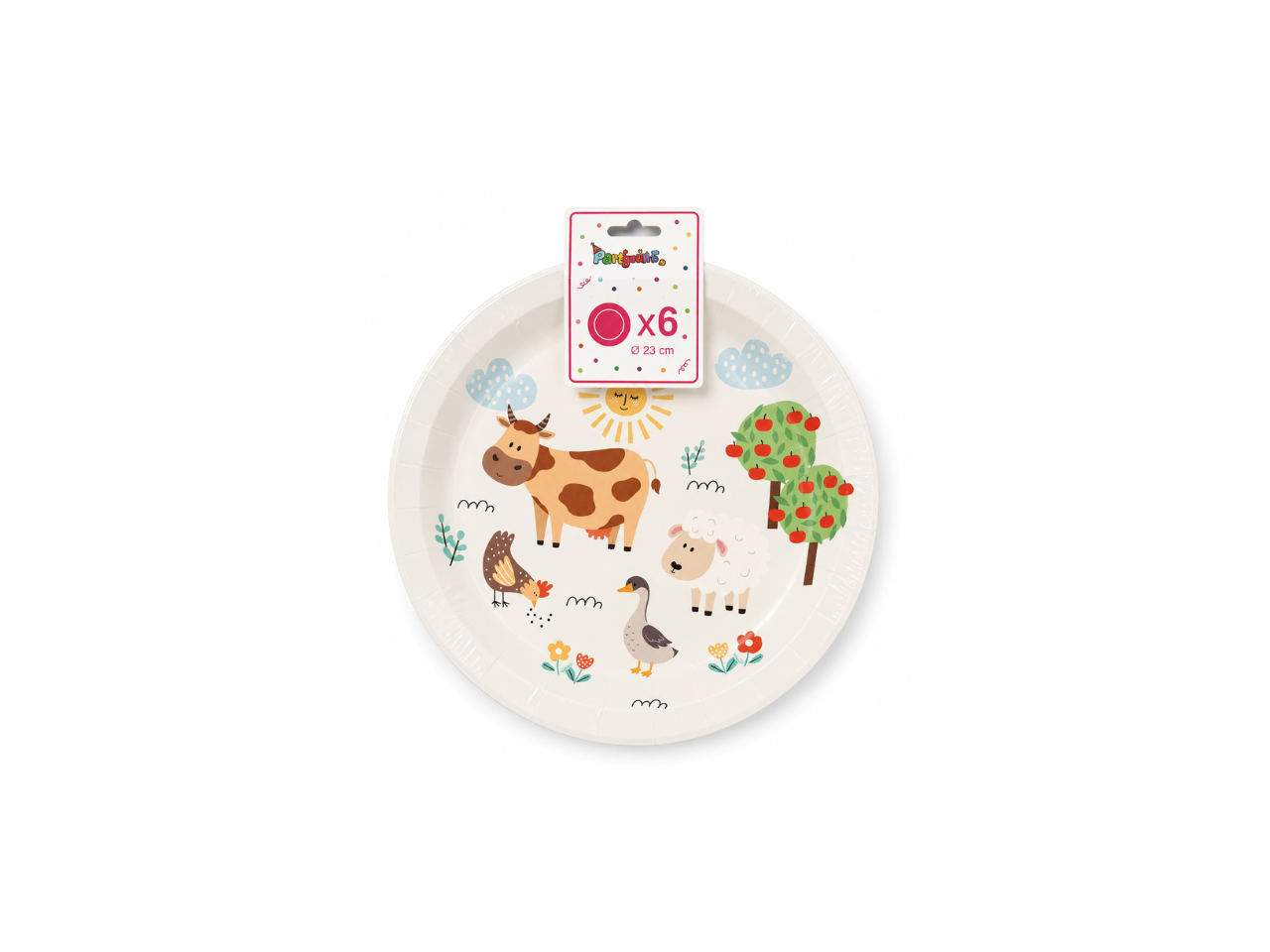 Paper Plates | Farm Animals