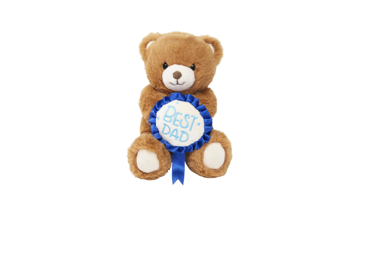 Best Dad Bear Plush Toy 8"