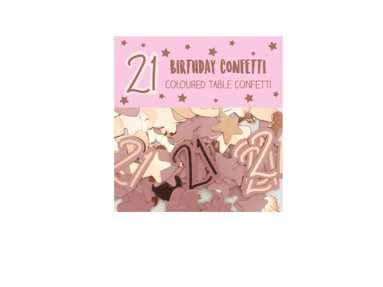 Rose gold confetti | Different Ages