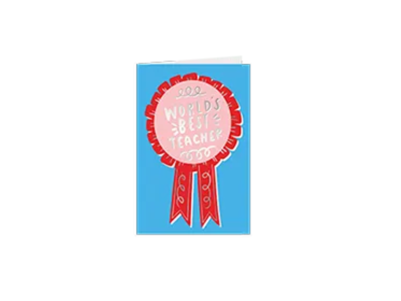 Best Teacher Card
