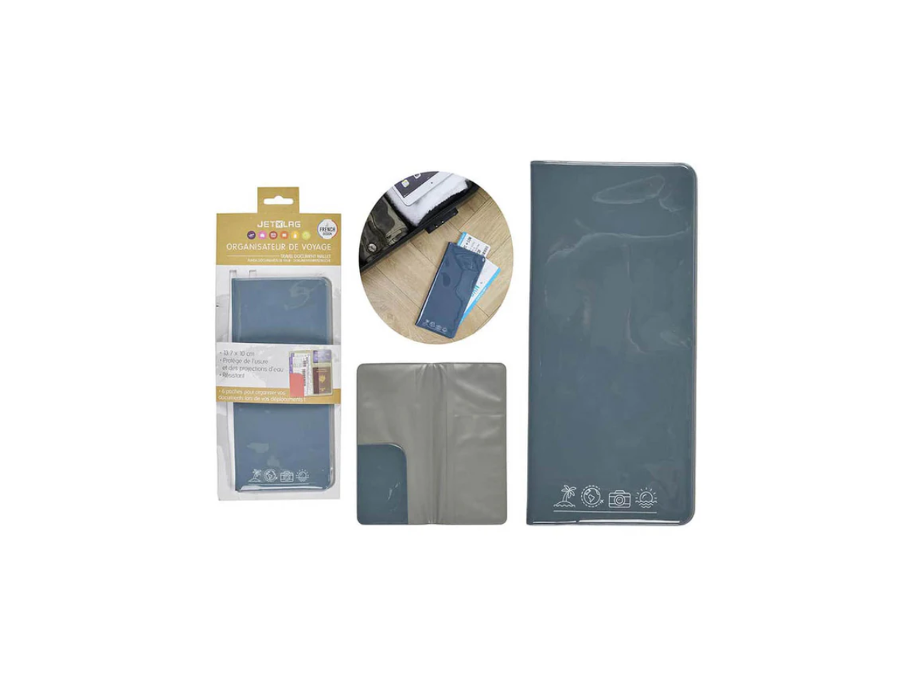 Travel Document Wallet | 13.7X10CM