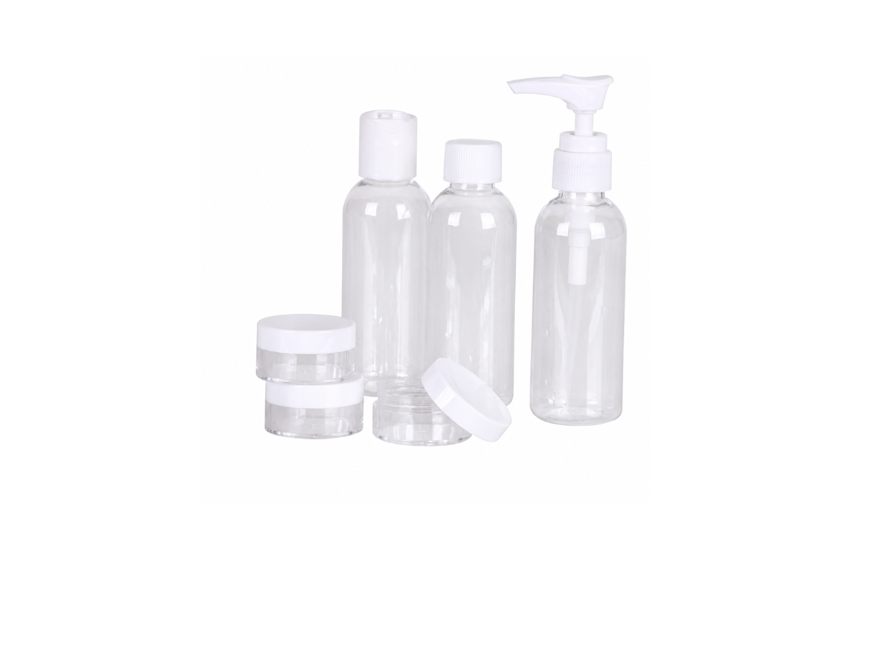 Travel  Bottles and Containers | Set of 6