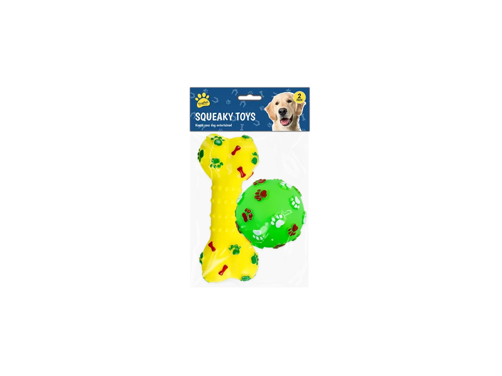 Vinyl squeaky Toys | 2Pcs