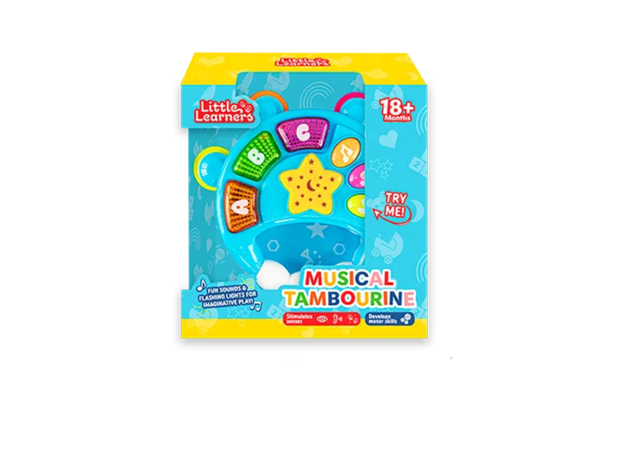 Little Learners Mini Musical Tambourine