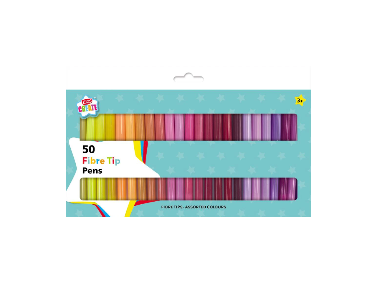Fibre Tip Pens | 50Pcs