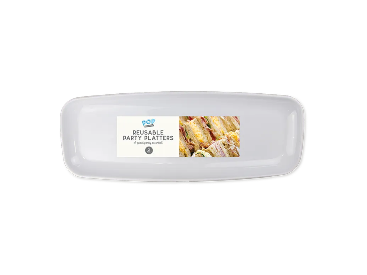 POP! Reusuable Party Platters | 2Pcs