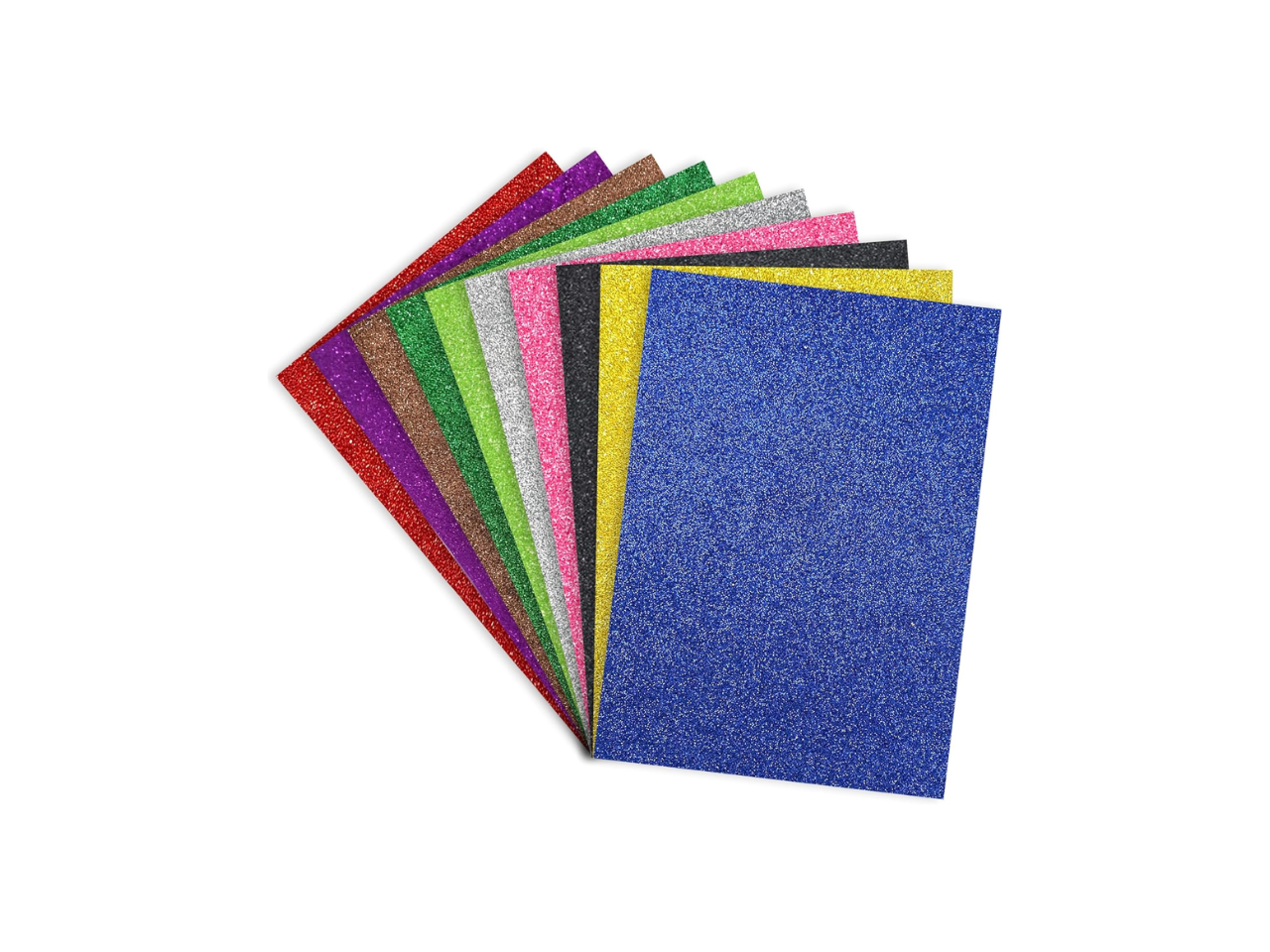 A4 Glitter Foam Sheets | Assorted Colours