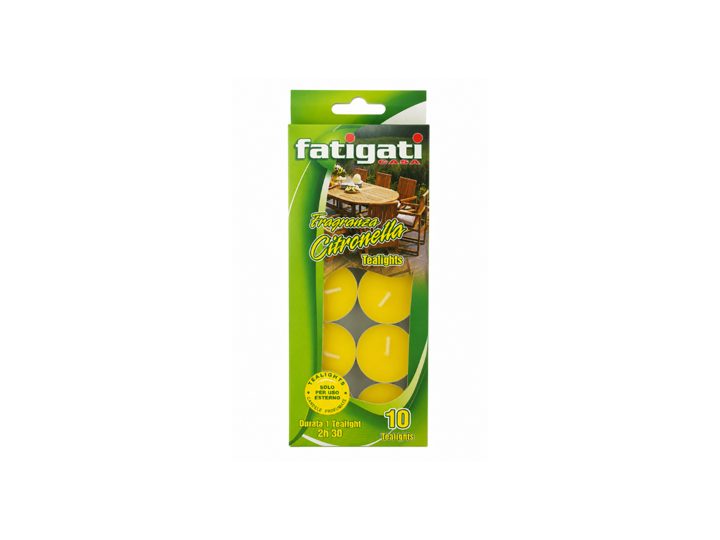 Citronella Tealights | 10Pcs