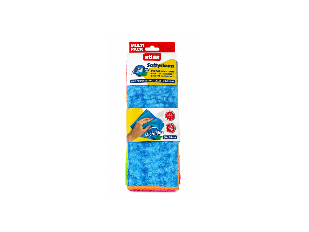 Atlas Softyclean Microfibre | 4Pcs
