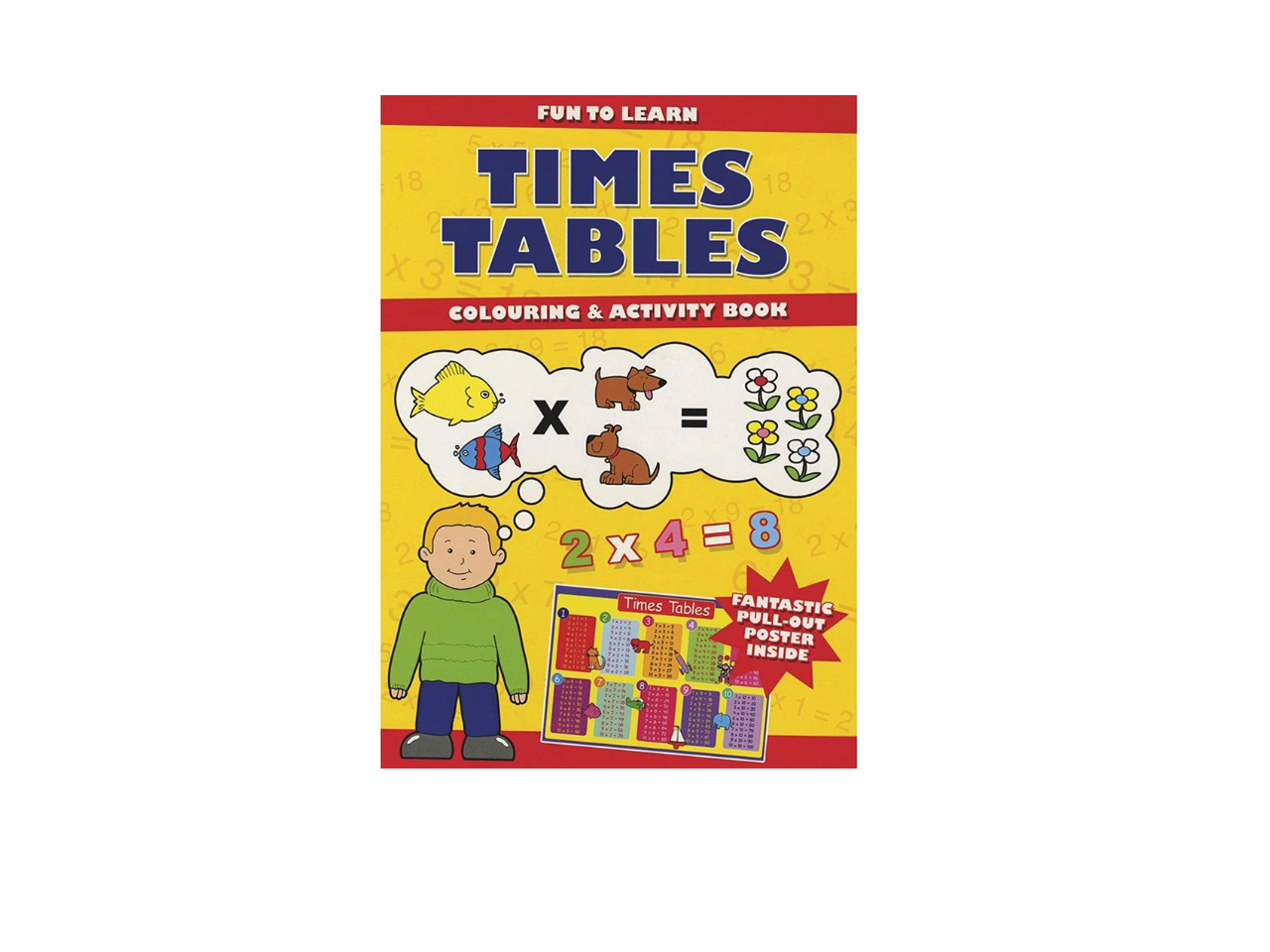 Times Tables | Colouring & Activity Book
