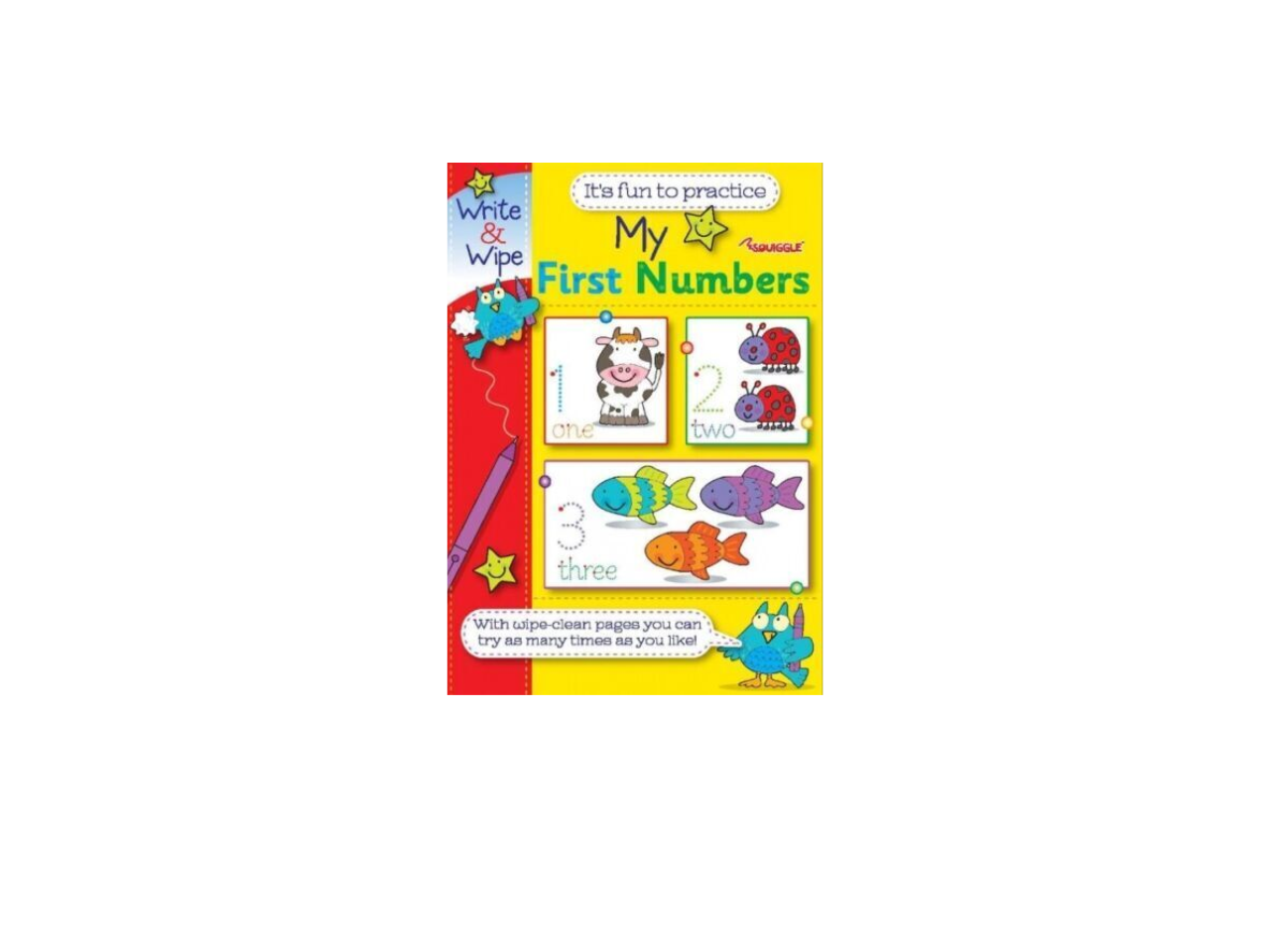 My First Numbers | Wipe Book