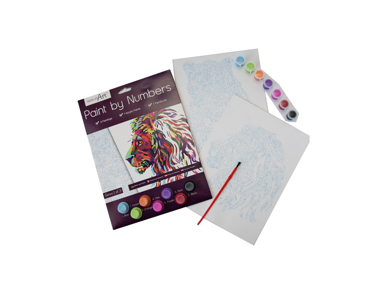 Paint by Numbers | Different Series