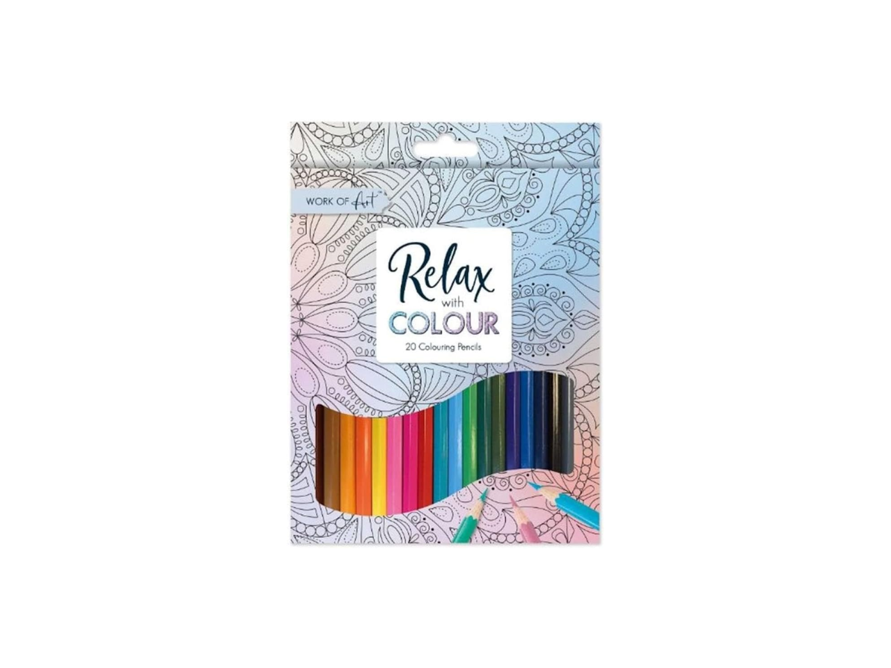 Relax with Colour | 20 Colouring Pencils