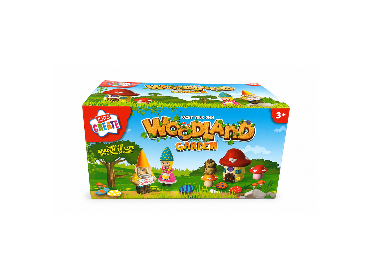 Paint Your Own Woodland Garden | DIY