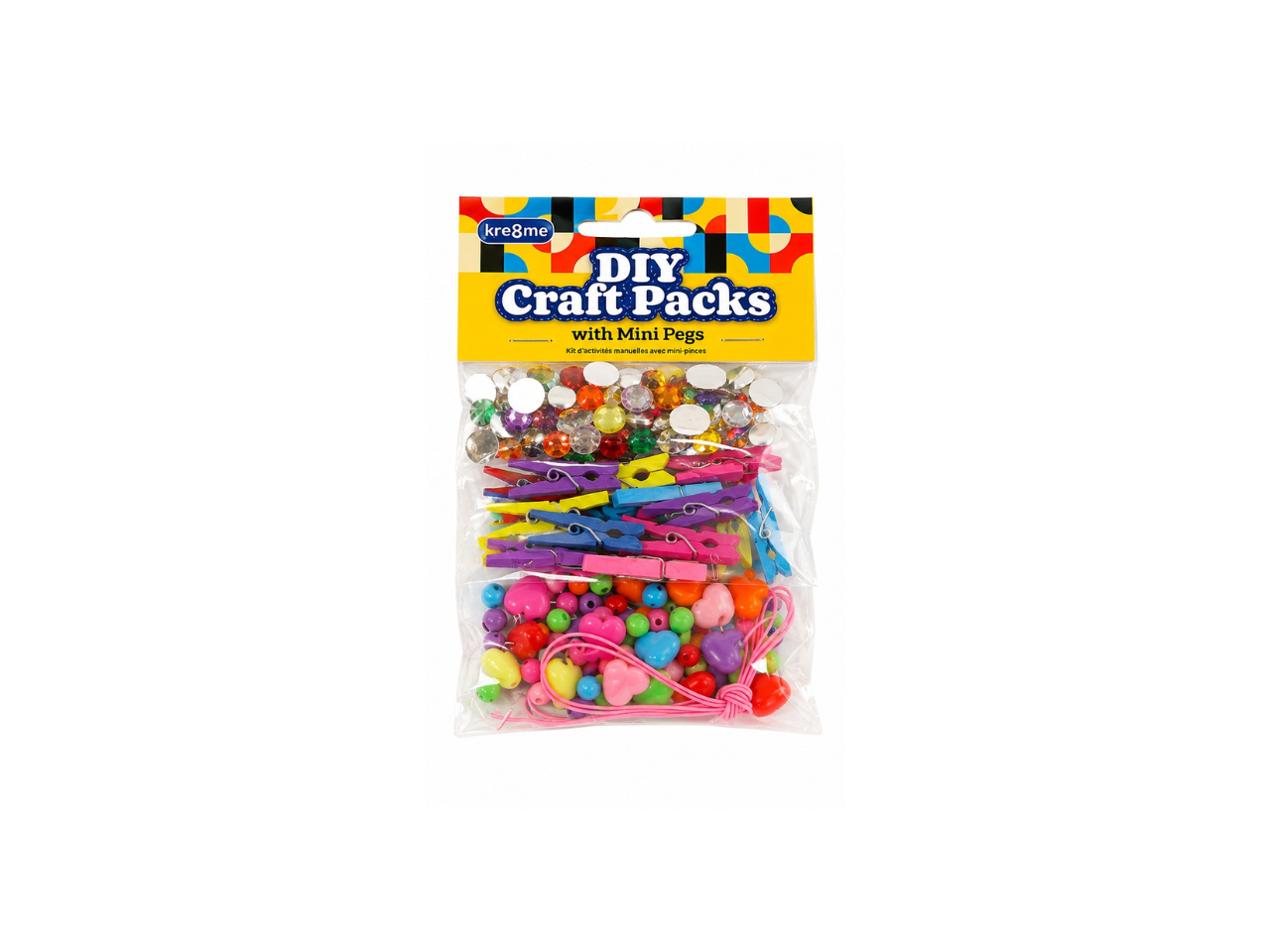 Mini Pegs & Beads  | DIY