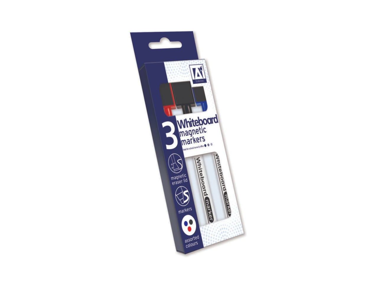 Whiteboard Magnetic Markers | 3Pcs
