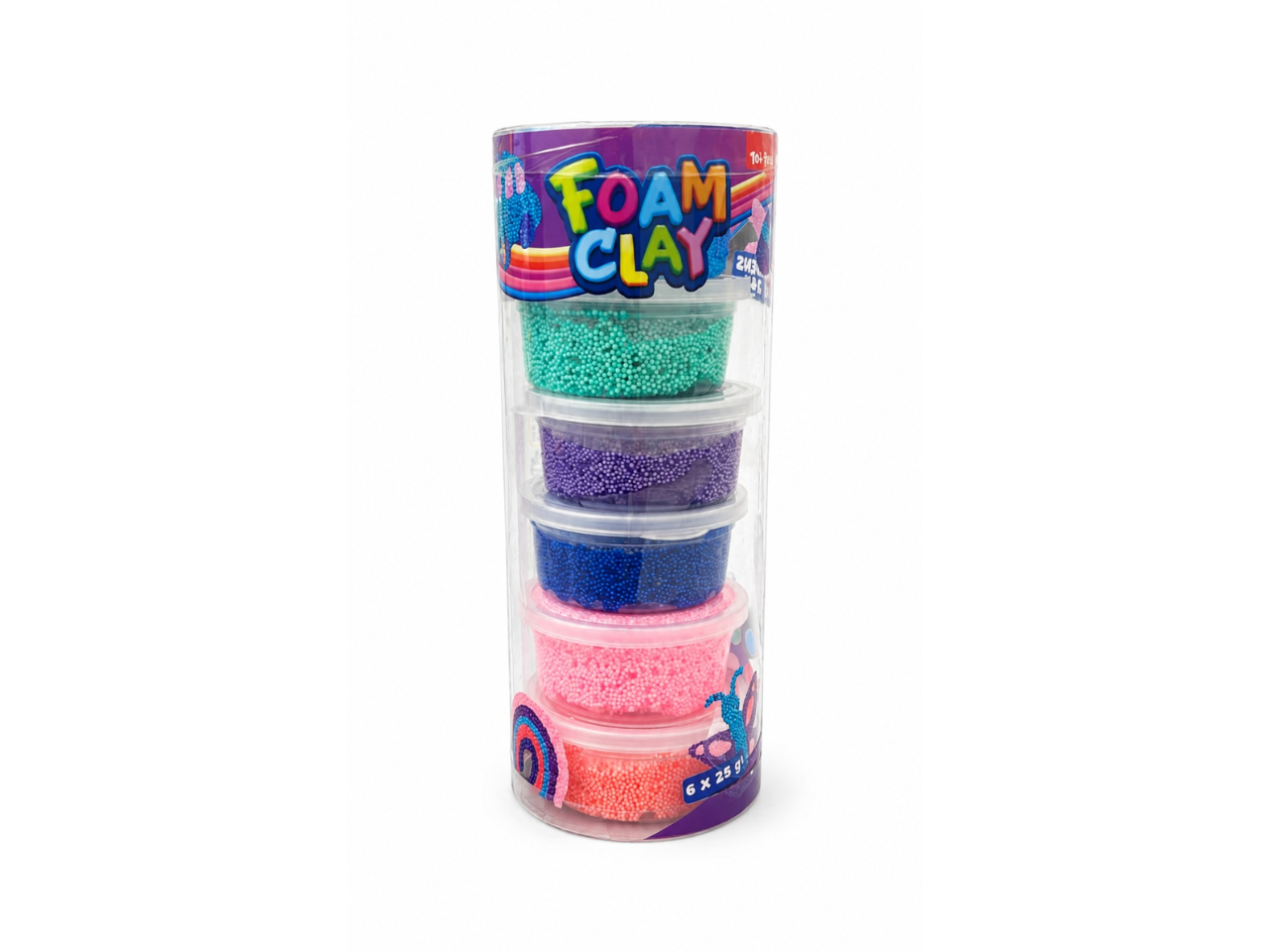 Toi-Toys | Foam Clay | 6Pcs