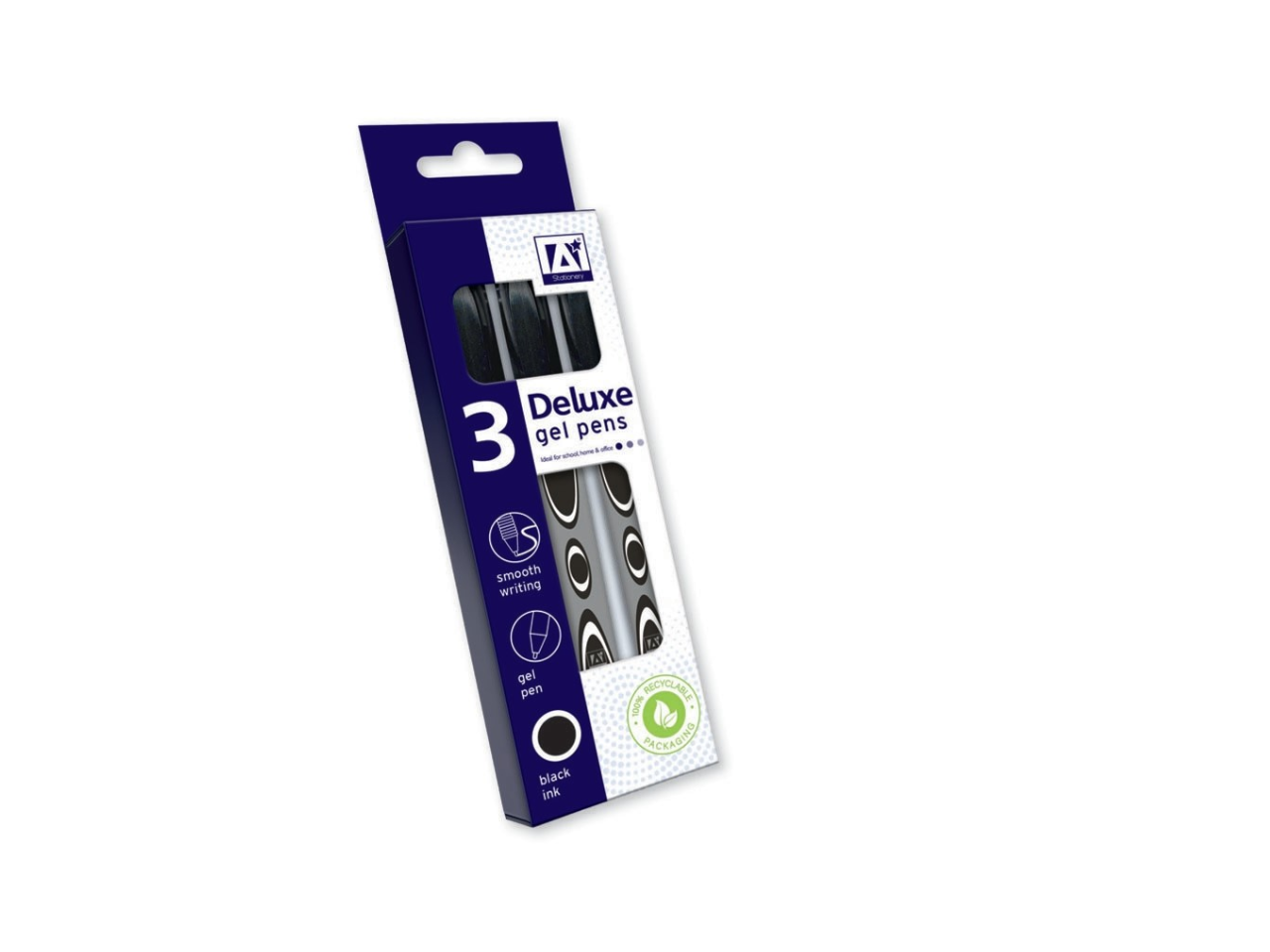 Deluxe Gel Pens | 3Pcs