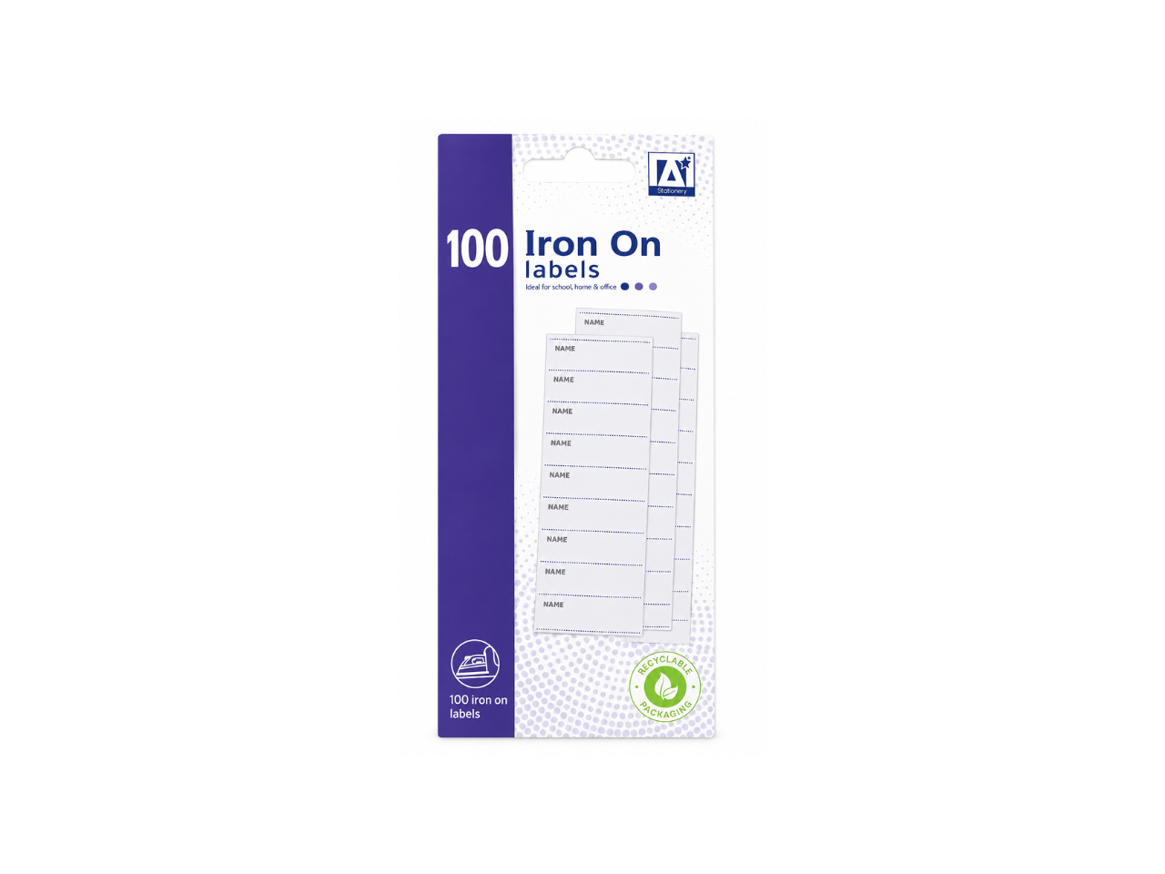 Iron On Labels | 100Pcs